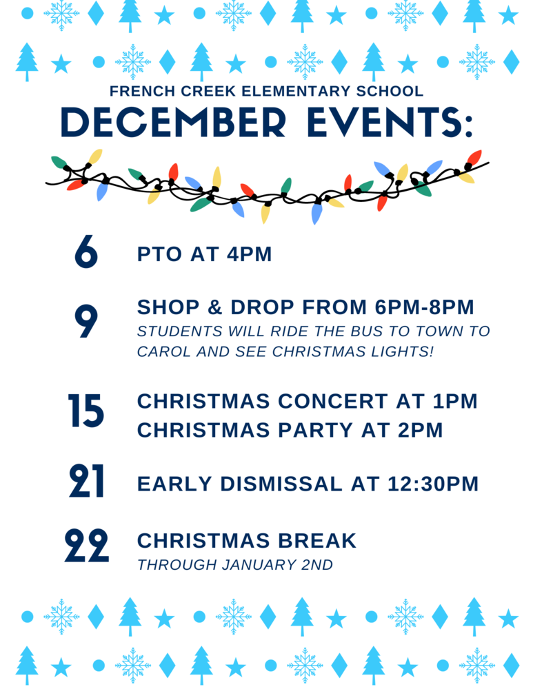 December events 