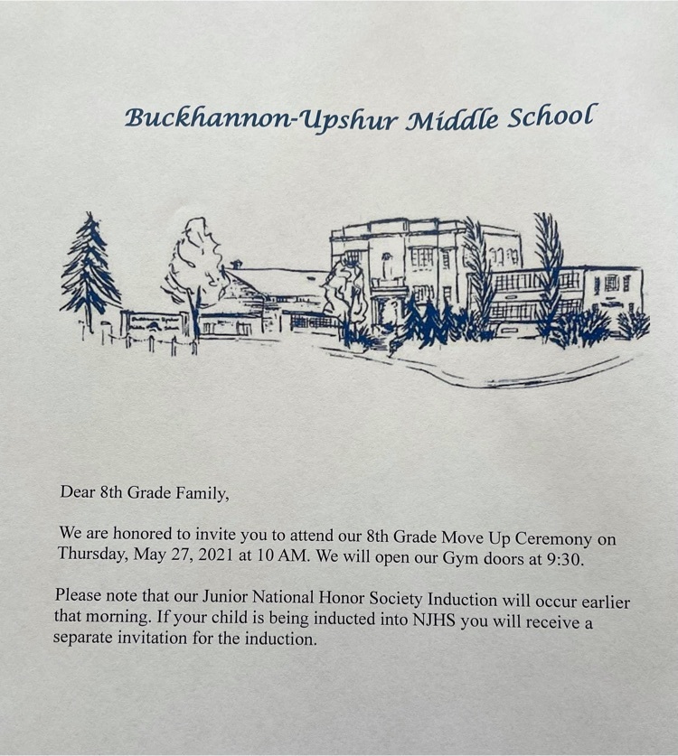 8th Grade Graduation announcement 