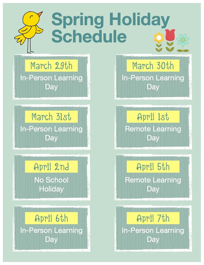 Schedule
