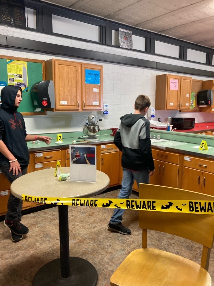crime scene kitchen 