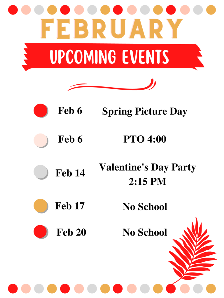 Feb Upcoming Events